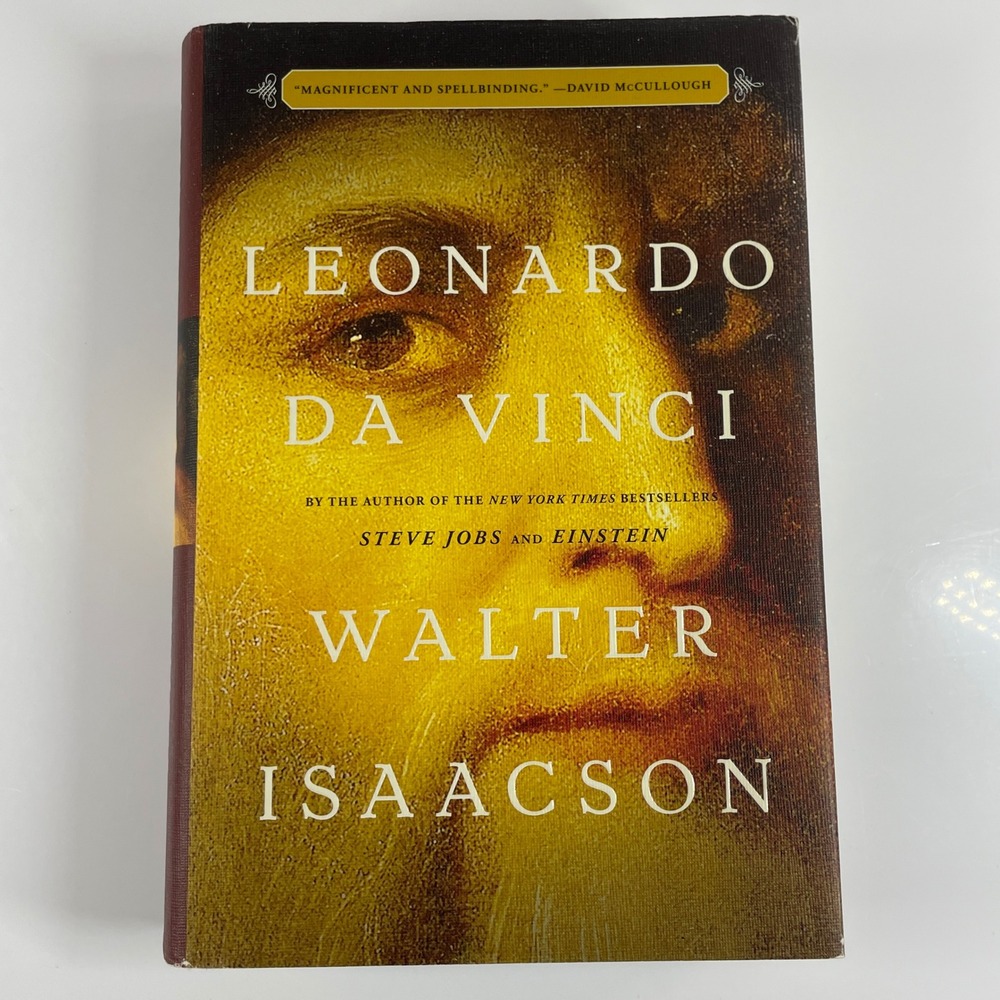 Leonardo da Vinci Walter Isaacson Hardcover 2017 1st Edition Biography Art Hist
